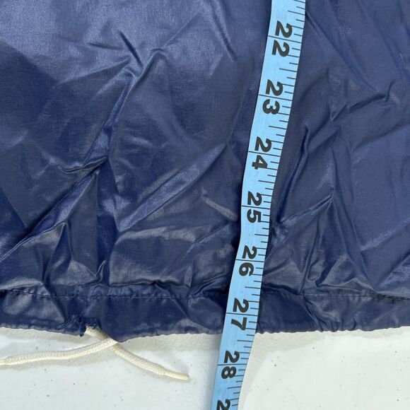 Vtg Izod Lacoste Anorak Jacket Mens XL Blue Hiking Skiing Packable - Picture 8 of 10